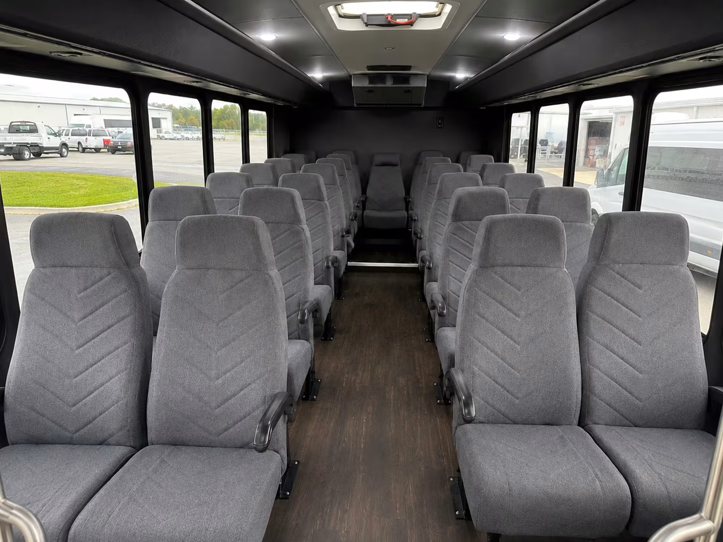 20 passenger minibus inside