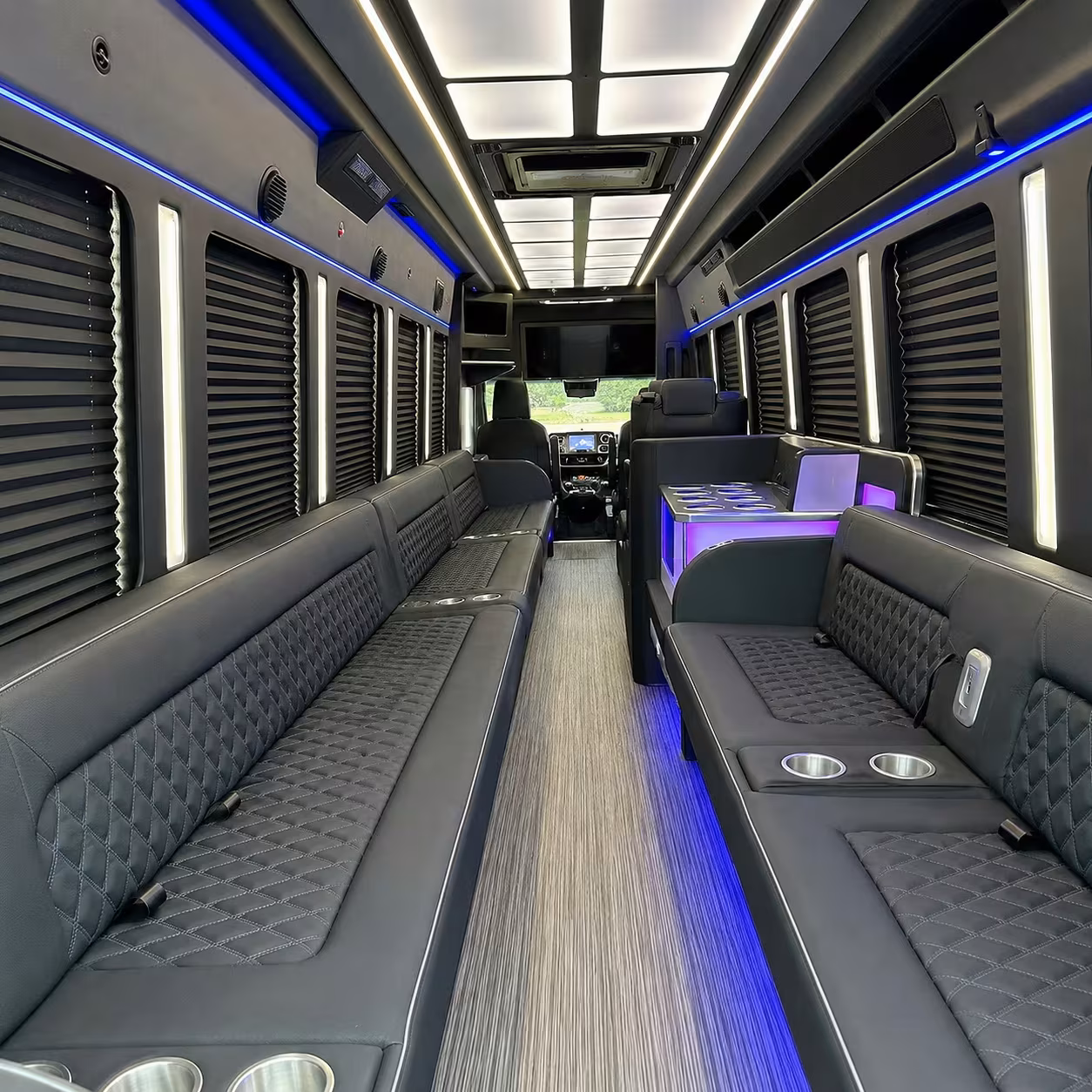party bus interior