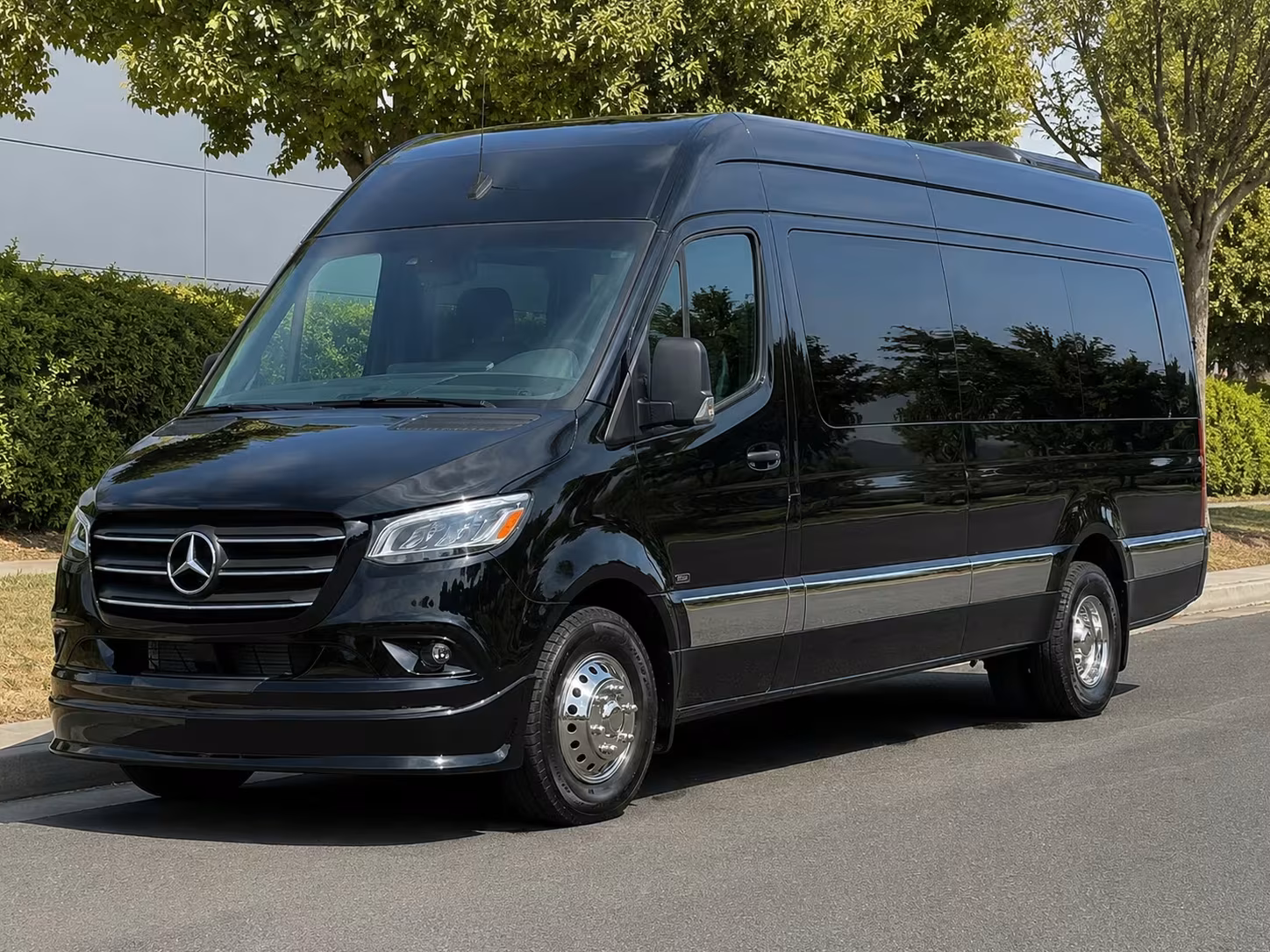 sprinter van with driver