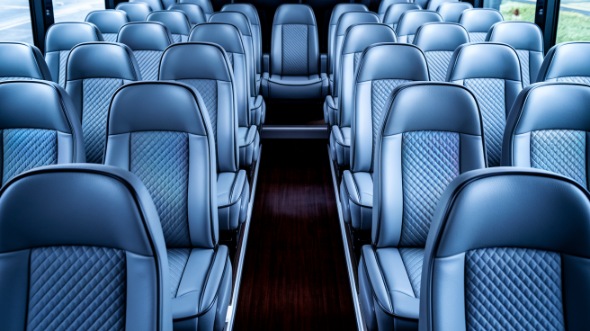 15 passenger minibus interior