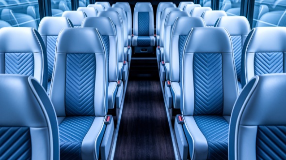 18 passenger minibus interior