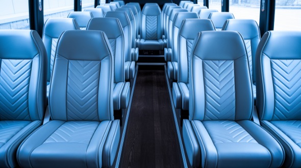 20 passenger minibus interior
