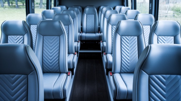 35 passenger minibus interior