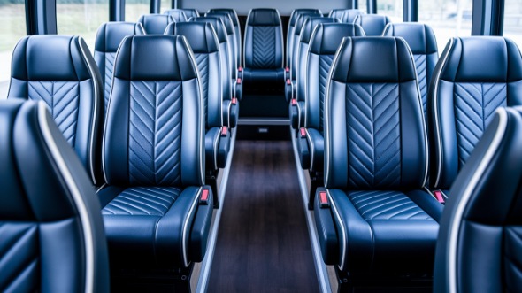 chico 18 passenger minibus inside