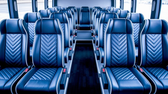 chico 25 passenger minibus inside