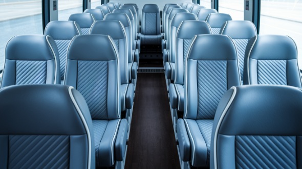 chico 28 passenger minibus inside