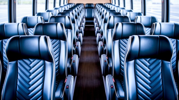 chico 54 passenger charter bus inside