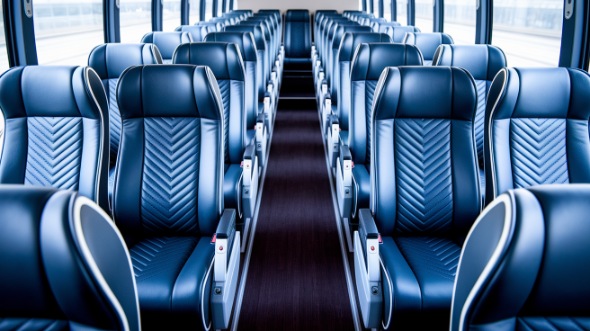 chico 55 passenger charter bus inside