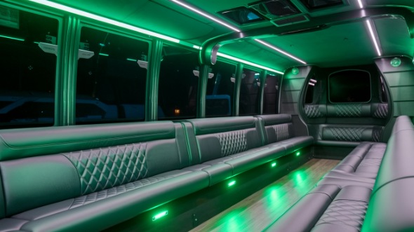 sprinter limo rental interior