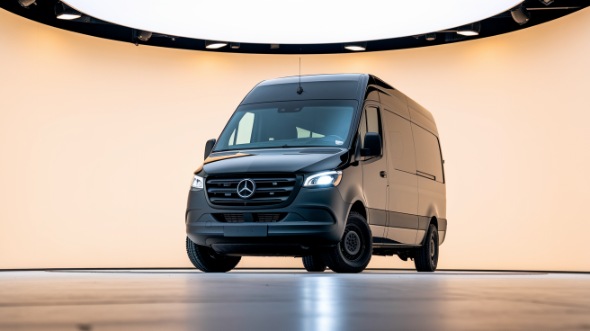 sprinter van with driver